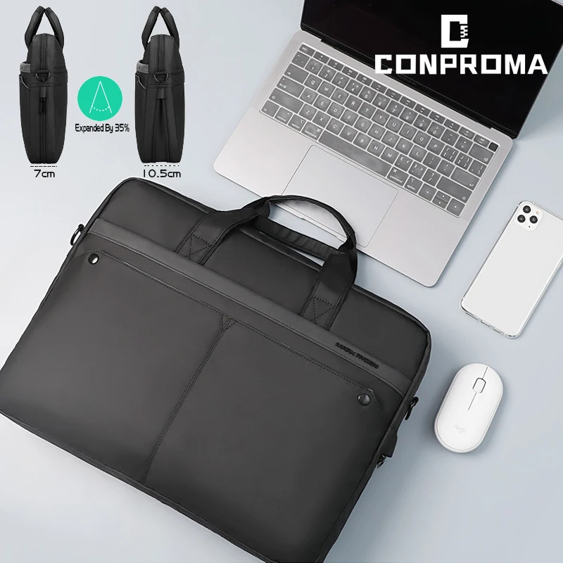

Laptop Business HandBag Briefcase For Lenovo Apple Macbook Ipad Air/Pro Huawei 14 15.6 inch Dell Computer Sleeve Notebook Case