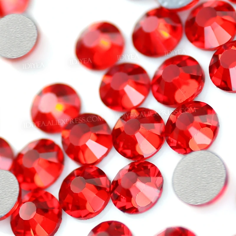 Lt.Siam SS3 SS4 SS5 SS6 SS10 SS20 SS30 für Nail art Strass Glitter Flache Rückseite Kristall Decor DIY Nicht HotFix glas stein strass