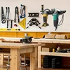 Angle Grinder Holder With Cord Hanger Wall Mount Bracket Storage For Angle Grinder Cutters Polishers Metal Angle Grinder Rack 3