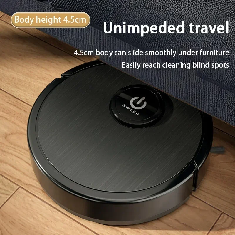 Lenovo Smart Robot Vacuum Cleaner 3 in 1 Sweep Mop Auto Charge Strong Suction 6000Pa LDS Laser Navigation for Pet Hair HardFloor 5