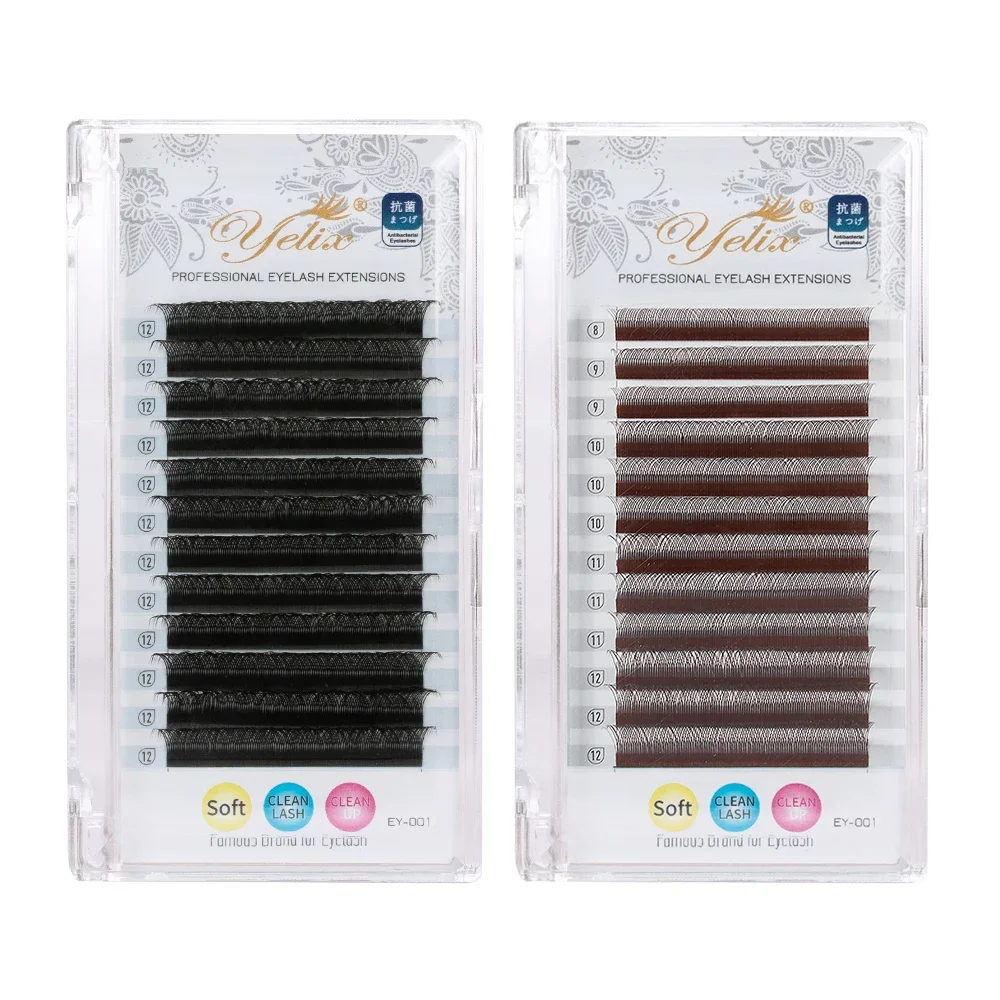 Yelix Y Shape Eyelash Extension 0.05 C Soft Cilios YY Premade Fan Individual Lashes Mix False Eyelashes Lash Extension Supplies