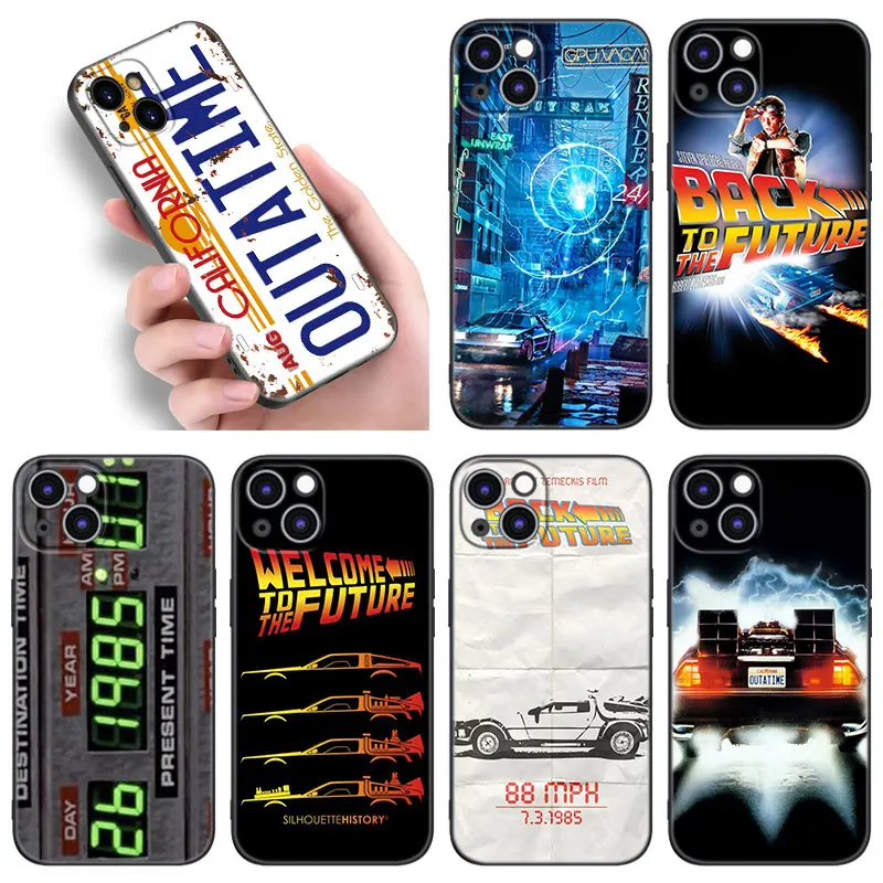 Movie Back To The Future Phone Case For Apple iPhone 12 13