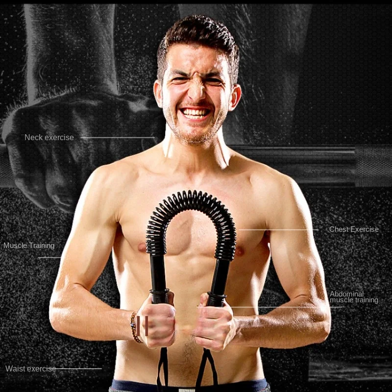 20Kg-50Kg Mano Che Tiene Il Braccio A Molla Esercizio Avambraccio Trainer Arm Stick,Power Twister Heavy Duty Spalla Esercizi Petto Expander