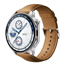 Luxury Leather Strap - Business Bracelet Wristband 22mm Ultimate Link Band for Realme Watch S S Pro (Br)