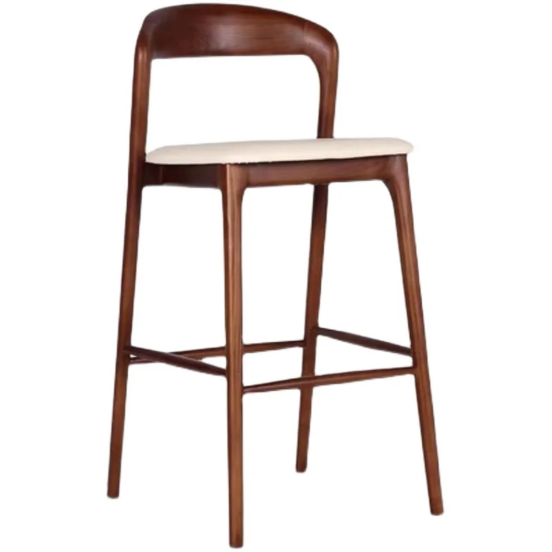 

Nordic Wooden Legs Dining Chair Designer Floor Kitchen Living Room Balcony Lounge Chair Ergonomic Garden Sillas Home Furniture