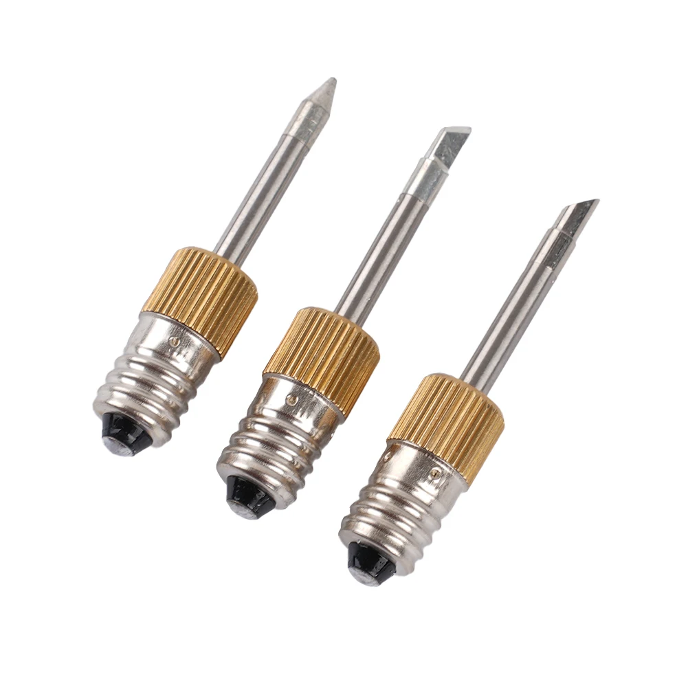 Soldering iron E10 Interface Soldering Iron Tips Welding Tips USB Soldering Tip Set B C K Type Wireless Battery Iron Tip Solder
