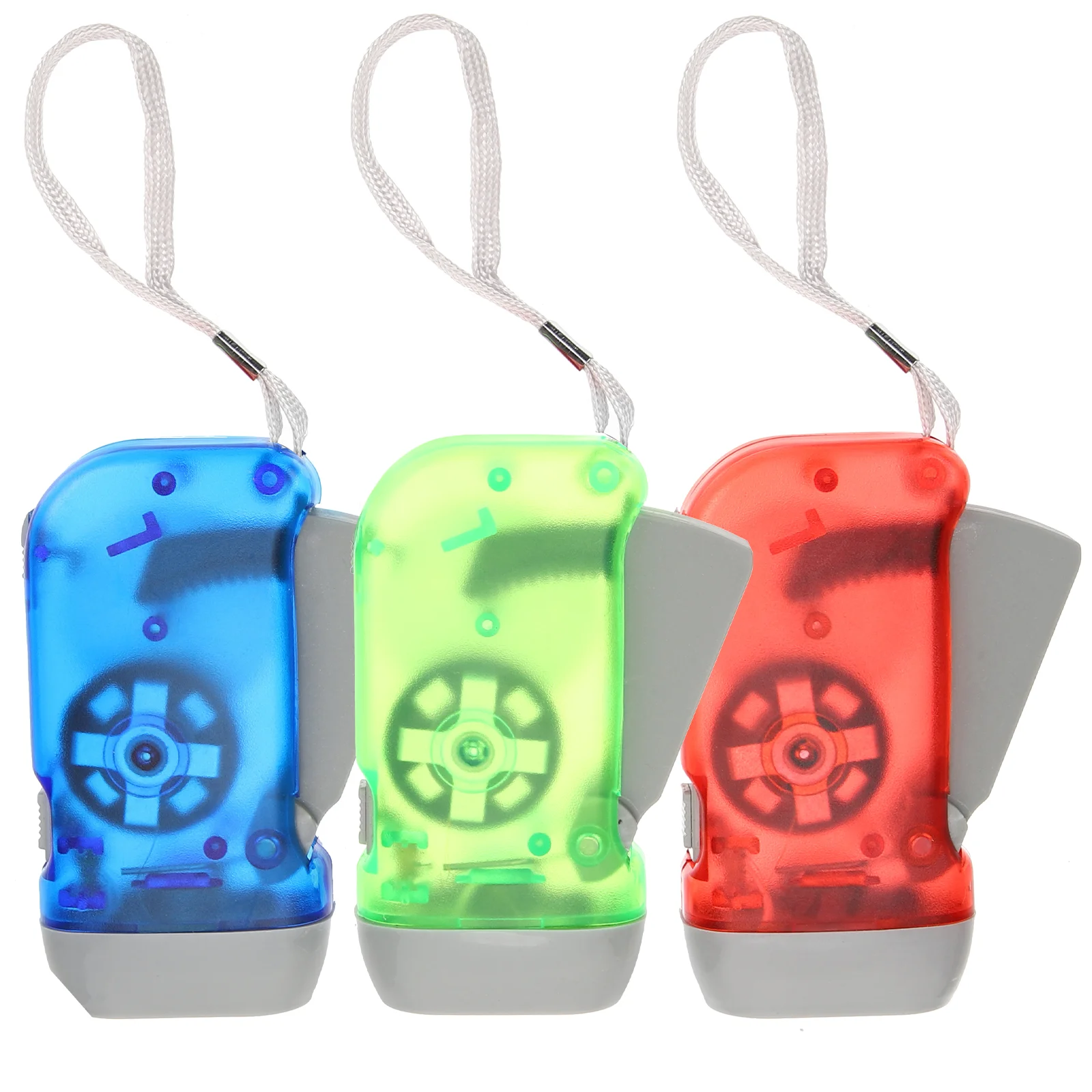 

3Pcs Emergency Mini Generator Survival Mini Generator Outdoor Sports Mini Generator Hand Crank Mini Generator Pendant
