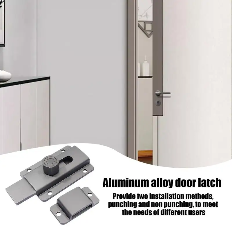 Latch Locks For Inside Door Thickened Sliding Door Latch Interior Door Latch Versatile Sliding Door Lock Latch Barn Door Latches