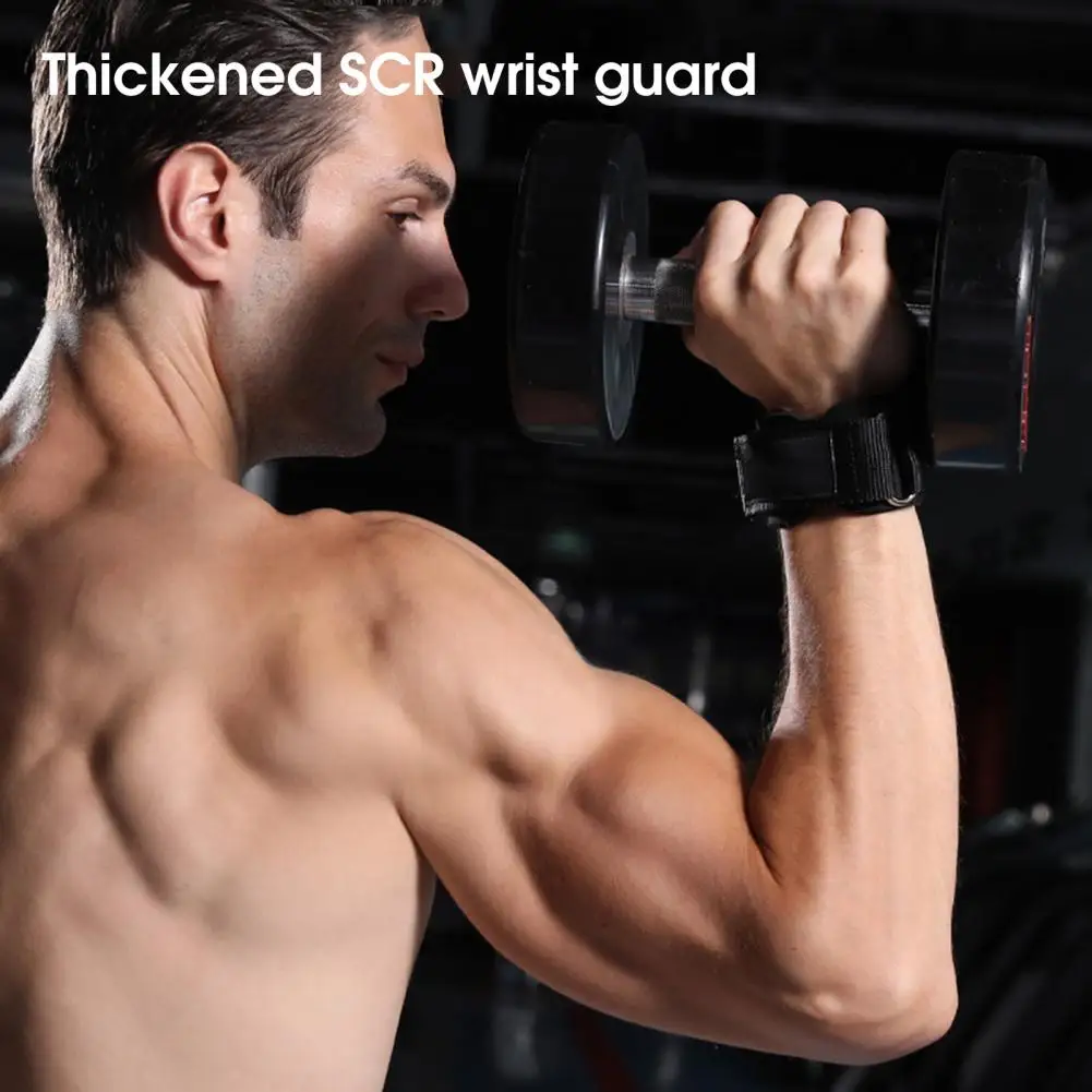 1 Pair Weightlifting Training Gloves for Men Women Fitness Sports Body Building Gymnastics Gym Hand Wrist Palm Protector Gloves 5