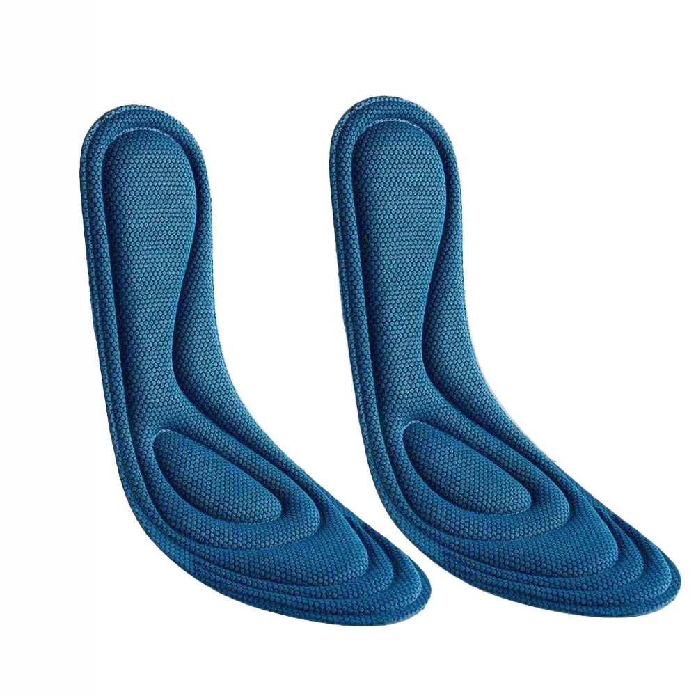 Solette ortopediche in memory foam da 4 pezzi per deodorizzazione antibatterica inserti per assorbimento del sudore scarpe sportive cuscinetti da corsa_voghion.com