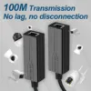 48V to 12V POE Splitter Adapter Active DC Adaptive Separator Cable Supply Module Injector for 100M IP Camera 1.2A 3