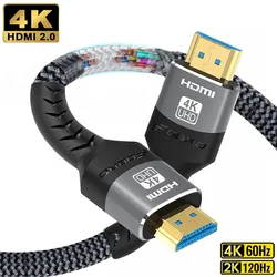 Ultra High - Speed 48Gbps HDMI Cable - 3m, Supports 8K & 4K Resolutions, Ideal - 3m (4K HDMI 2.0)