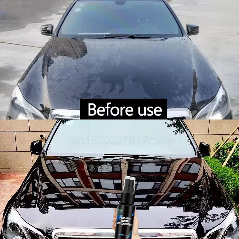 Car Coating Spray Car Coating Agent Ceramic Nano Coating Liquid Hydrophobic Layer Polishing Paint
