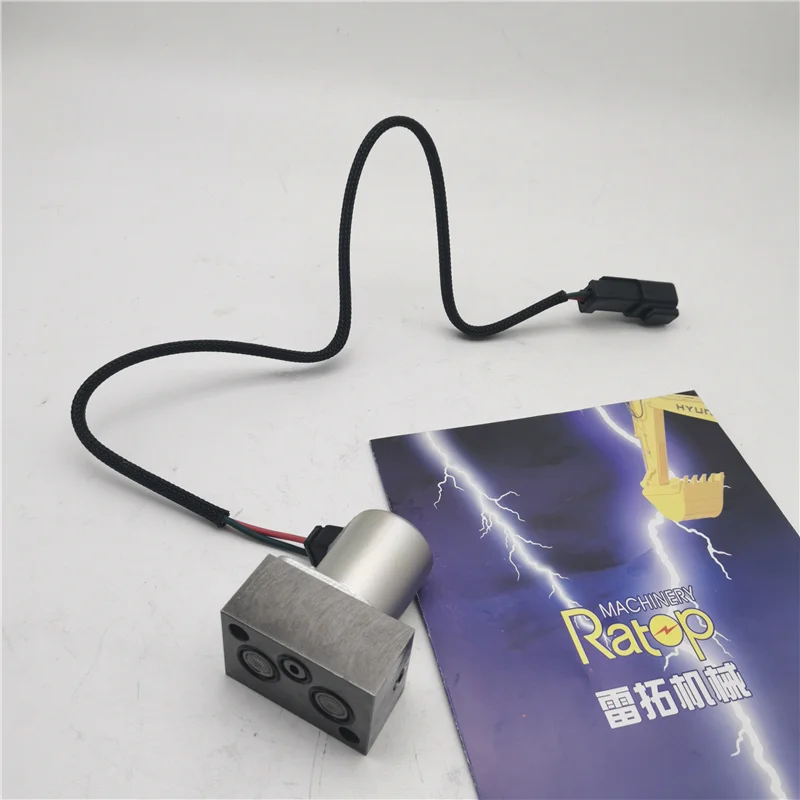 Excavator PC200-7 Solenoid Valve 702-21-57400 702-21-55901 Pilot Valve 702-21-57400 702-21-55901