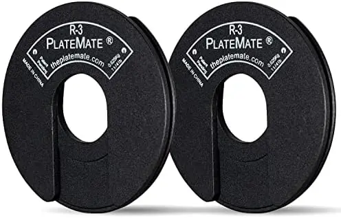 

1.25 Lb each R-3 Micro Loading Weight Plates (PAIR) (2.5 LBS SET or 5 LBS SET) Use with Metal, Rubber, Vinyl or Urethane Dumbbel