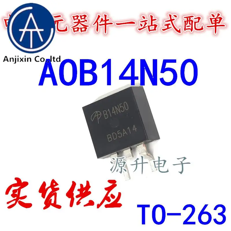 

10 шт. 100% оригинальный новый AOB14N50/B14N50