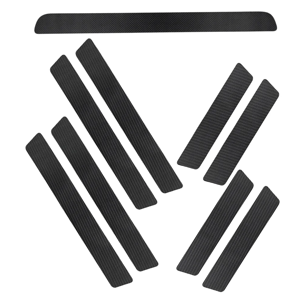 

1 комплект протектор на порог входной двери Автомобильная Защитная Наклейка на дверь входной двери аксессуар