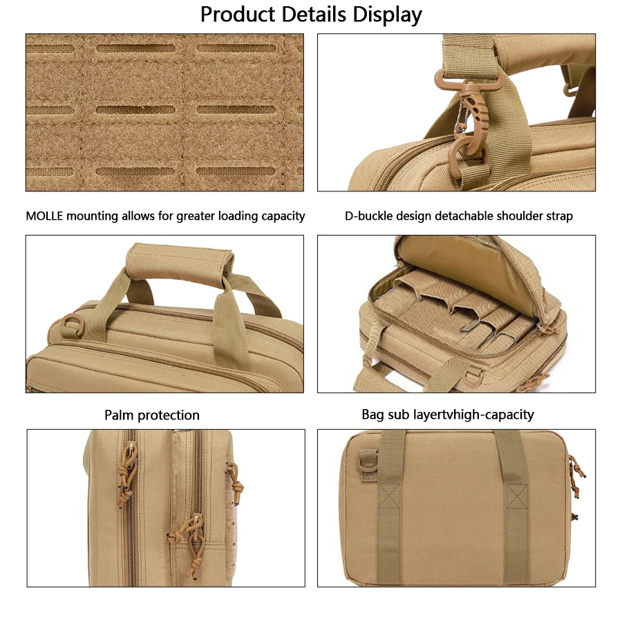 Durable Multi Pocket Handbag for Hunting