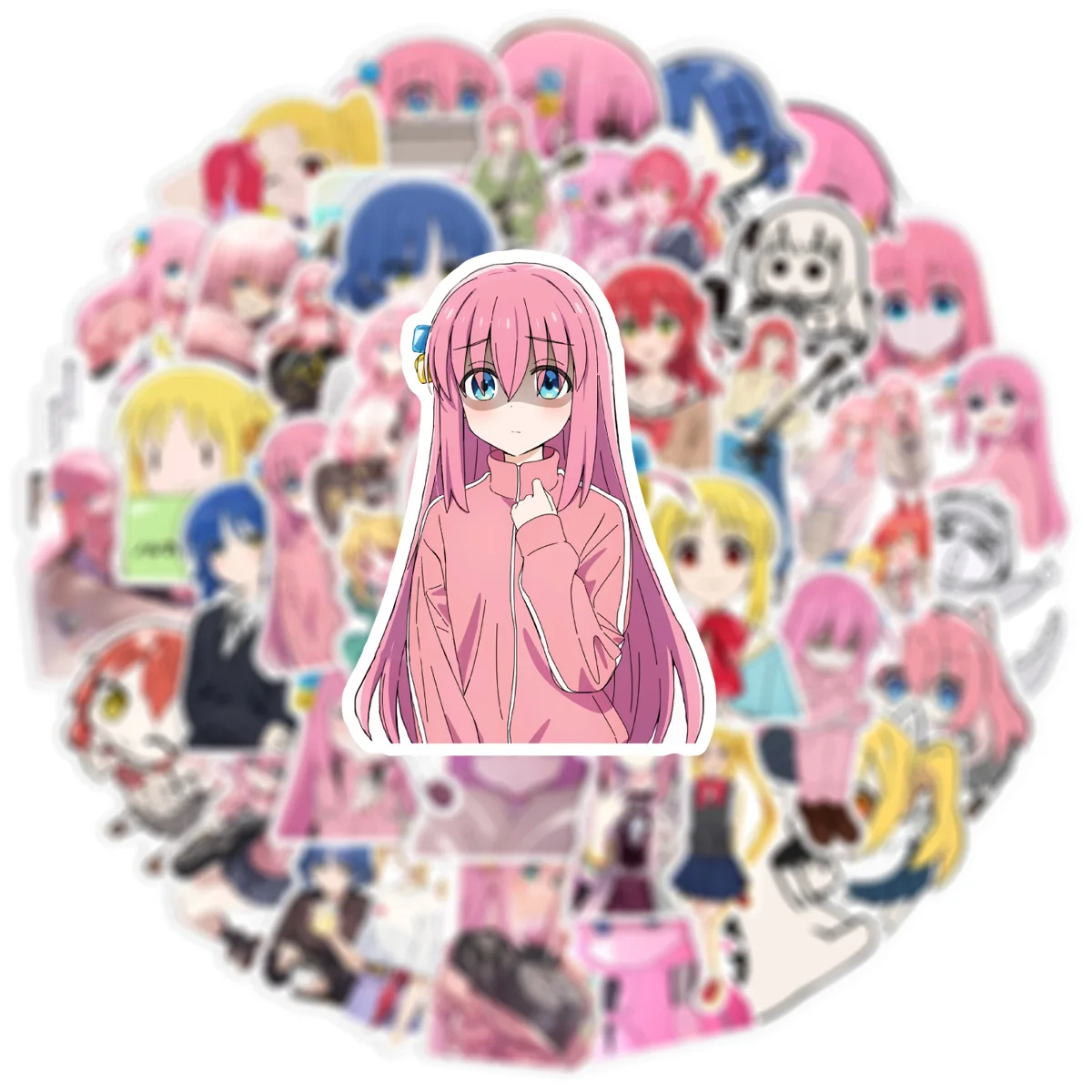 Japanese Animation BOCCHI THE ROCK! Stickers Set - Cartoon Graffiti Decoration