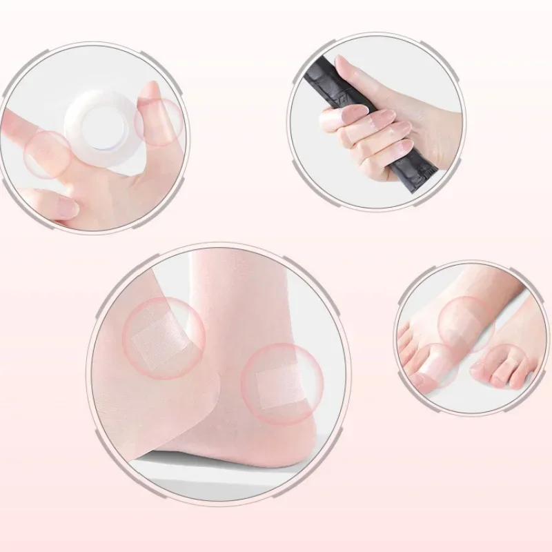 1 Roll Baby Bandages Anti-wear Tape Bandage White PE Plaster Foot Heel Care Sticker Tape Self-Adhesive Waterproof Patch Bandaid