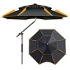 2.0-2.6M Parasol Fishing Umbrella Dual 360 ° Adjustable Fishing Umbrella  Double Layer Waterproof Anti UV Quality Large Parasol 1