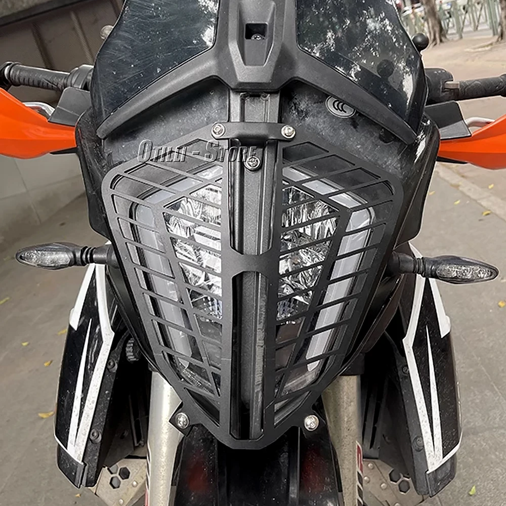 For 390 790 890 Adventure ADV R S 2019-2024 New Black Motorcycle Accessories Headlight Guard Head Light Lamp Protector Cover
