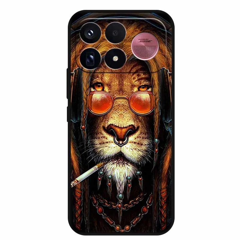 Lovely Cartoon Soft Silicone TPU Phone Case with Protective Bumper Cover