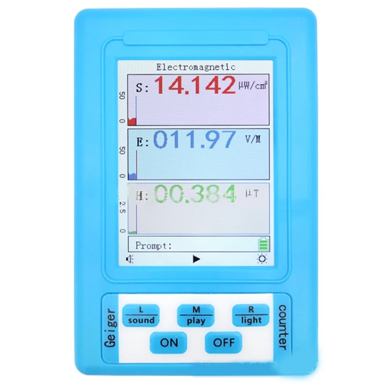 

High Accuracy Electromagnetic Radiation Tester Durable Home Radiation Detector