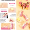 8PCS Makeup Remover Travel Pack Cheese Pack Clear Makeup Remover Mild Eye and Lip 3 In 1 Solid Makeup Remover Oil Portable Set 3