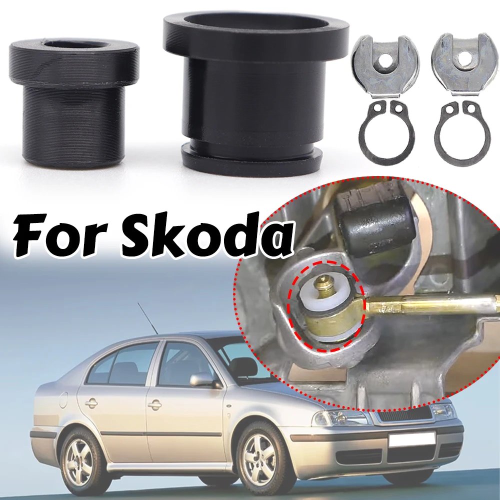 Manual Gear Shift Cable Lever Selector Shifting End Pivot Bushing Replacement Repair Kit For Skoda Octavia Superb Yeti