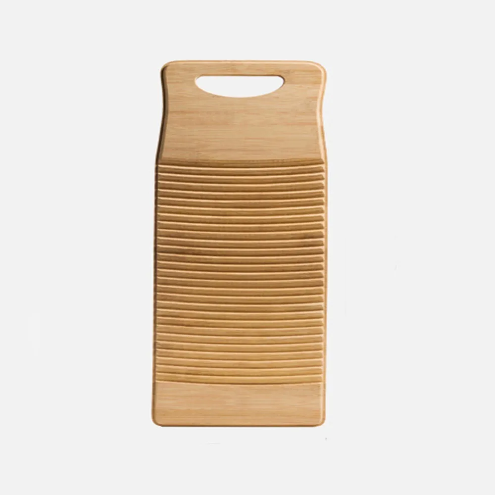 Laundry Board Anti-slip Wooden Washboard Cleaning Board Hanging Hole Scrub Board Washing for Laundry Room