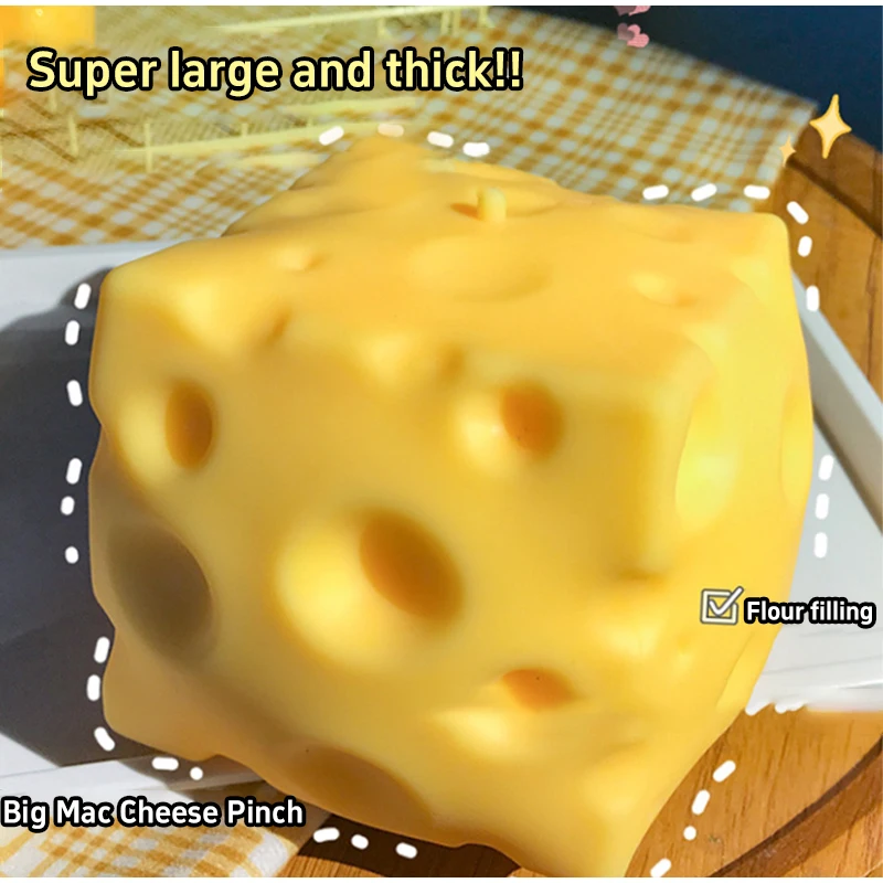 Cheese Squishy Stress Toy 9