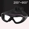 Adult Optical HD Swimming Goggles Anti-fog UV Protection Waterproof Silicone -2 To -9 Myopia Swim Eyewear Glasses with Earplug 1