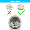 20L-60L Fabric Covered Button Mold Press Die Convenient Mould Tool Assembly For Round Bread Shape Button Fabric Accessories DIY 4