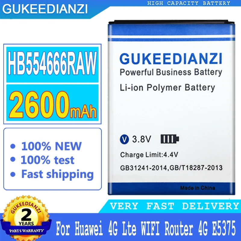 Batteria Del Telefono Cellulare Da 2600Mah Per Huawei 4G Lte Router Wifi 4G E5375 Ec5377 E5373 E5330 E5336 E5351 E5372 E5356 Batterie