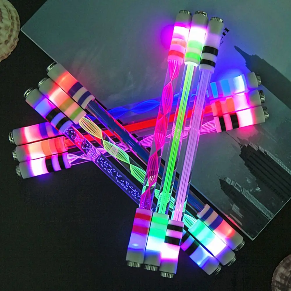Toys Release Pressure Spin Toy Pocket Led Flash Spinning Pen LED Luminous Rolling Special Pen Spinning Rotating