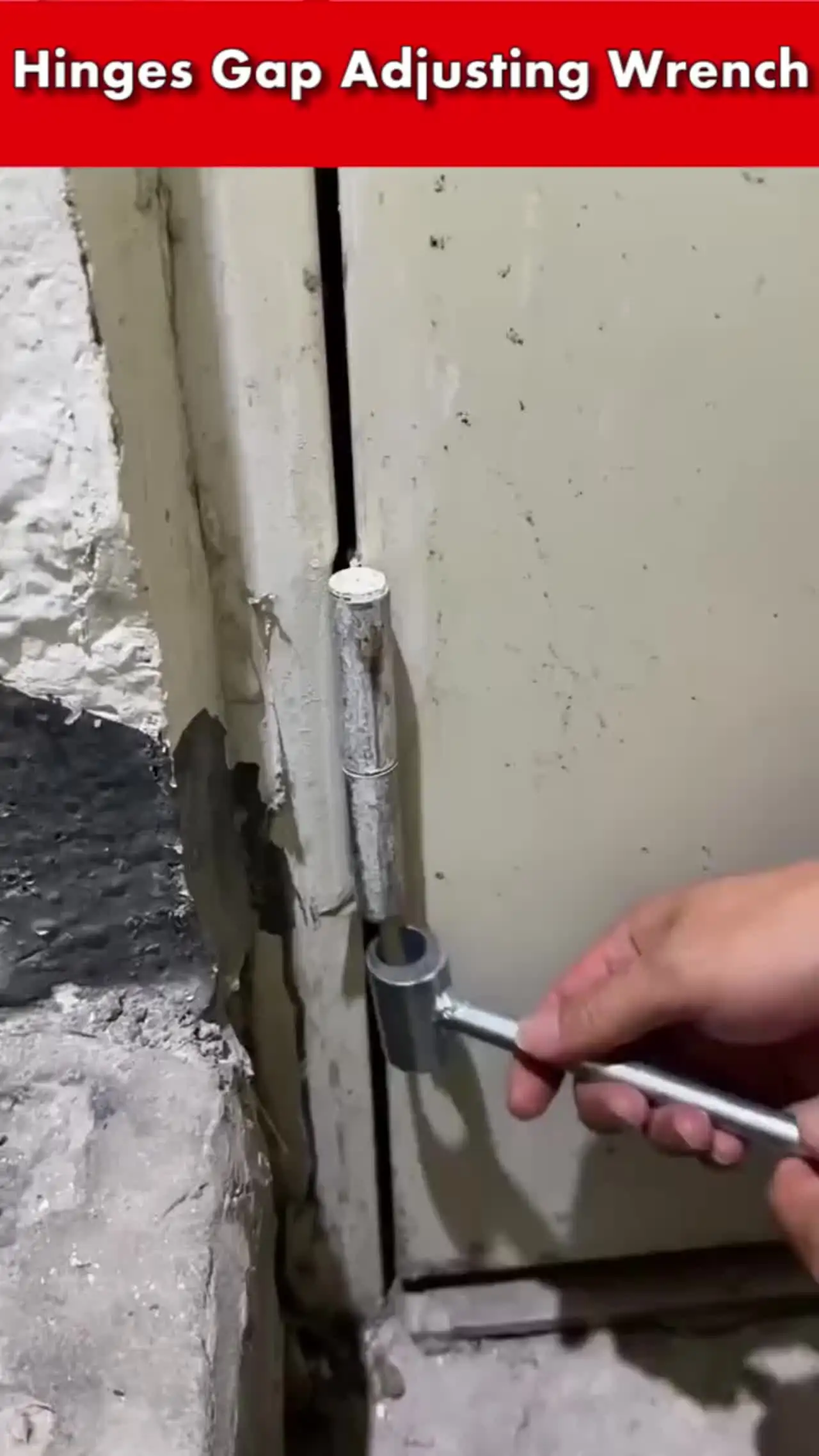 Chiave Riparazione Cerniere Porte - Acciaio, Per Regolazione Cerniere Porte Tagliafuoco E Sicurezza - Foto 4