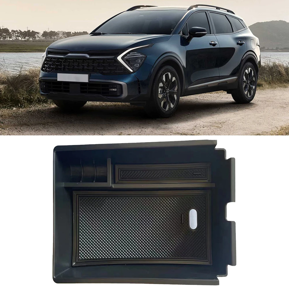 1pc Car Centre Console Armrest Organiser Storage Box for Kia Sportage NQ5