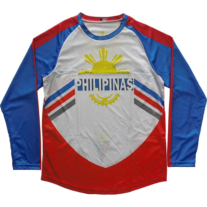 

Cycling Clothes Philippines Long Sleeve Jersey Motocross MTB Road Shirt Bike Sports Downhill Top Basic Wear Jacket Hiking Ride