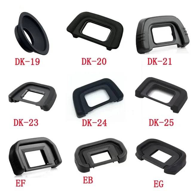 DK-19 DK-20 DK-21 DK-23 DK-24 DK-25 DK-5 EF EB EG EC Rubber Eye Cup Eyepiece Eyecup for nikon canon SLR Camera