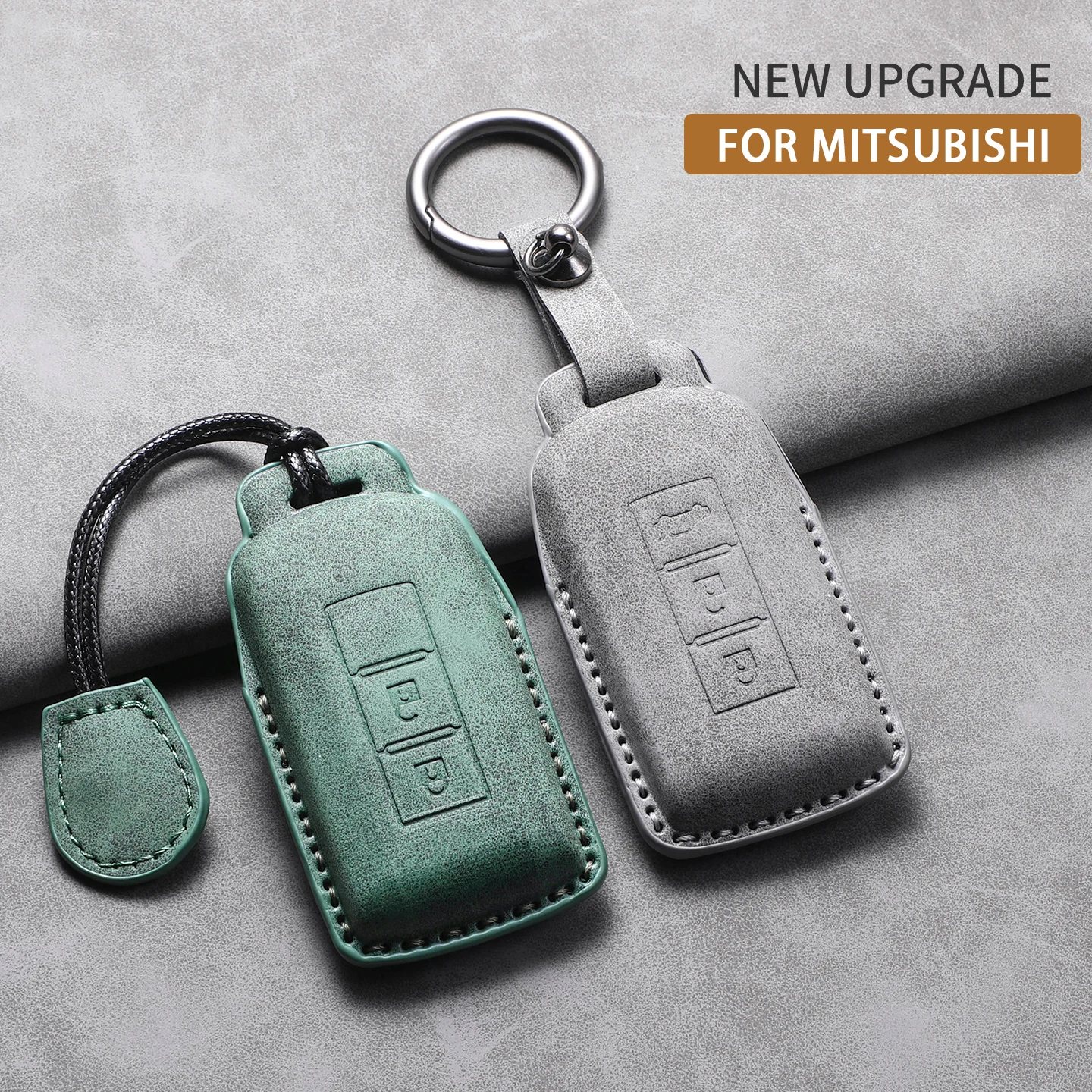 Luxury Leather Smart Key Case Cover - Premium Car Accessory