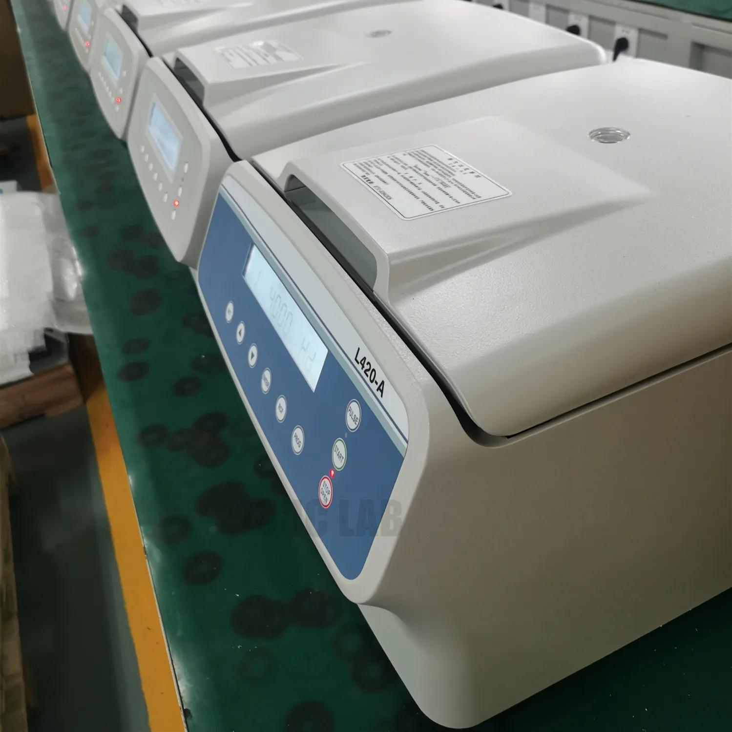 L420-A Low Speed Benchtop Laboratory Centrifuge Centrifuga Machine Swing Bucket