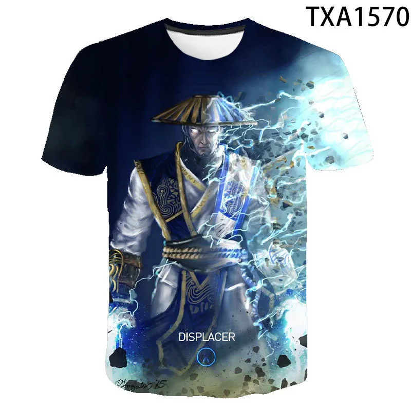 Mortal Kombat 3D T Shirt Men Women Kids T-Shirt Fighting Game MK Streetwear Short Sleeve Boy Girl Summer Casual Cool Tee Tops |