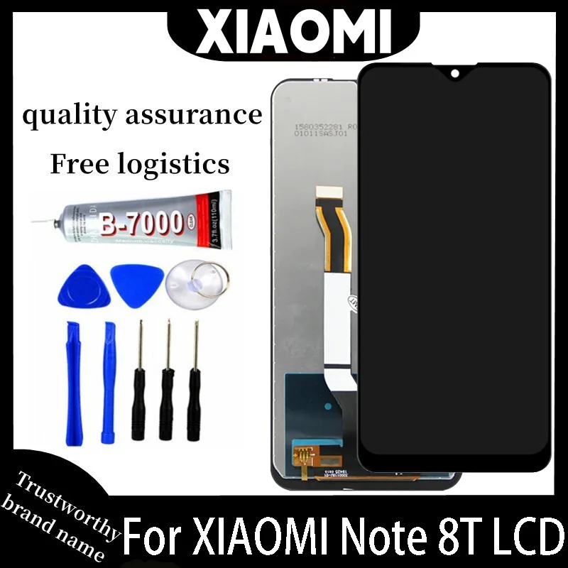 6.3 "Per Xiaomi Redmi Note 8T Display Lcd Touch Screen Per Redmi M1908C3Xg Lcd Note 8T Display Parti Di Ricambio
