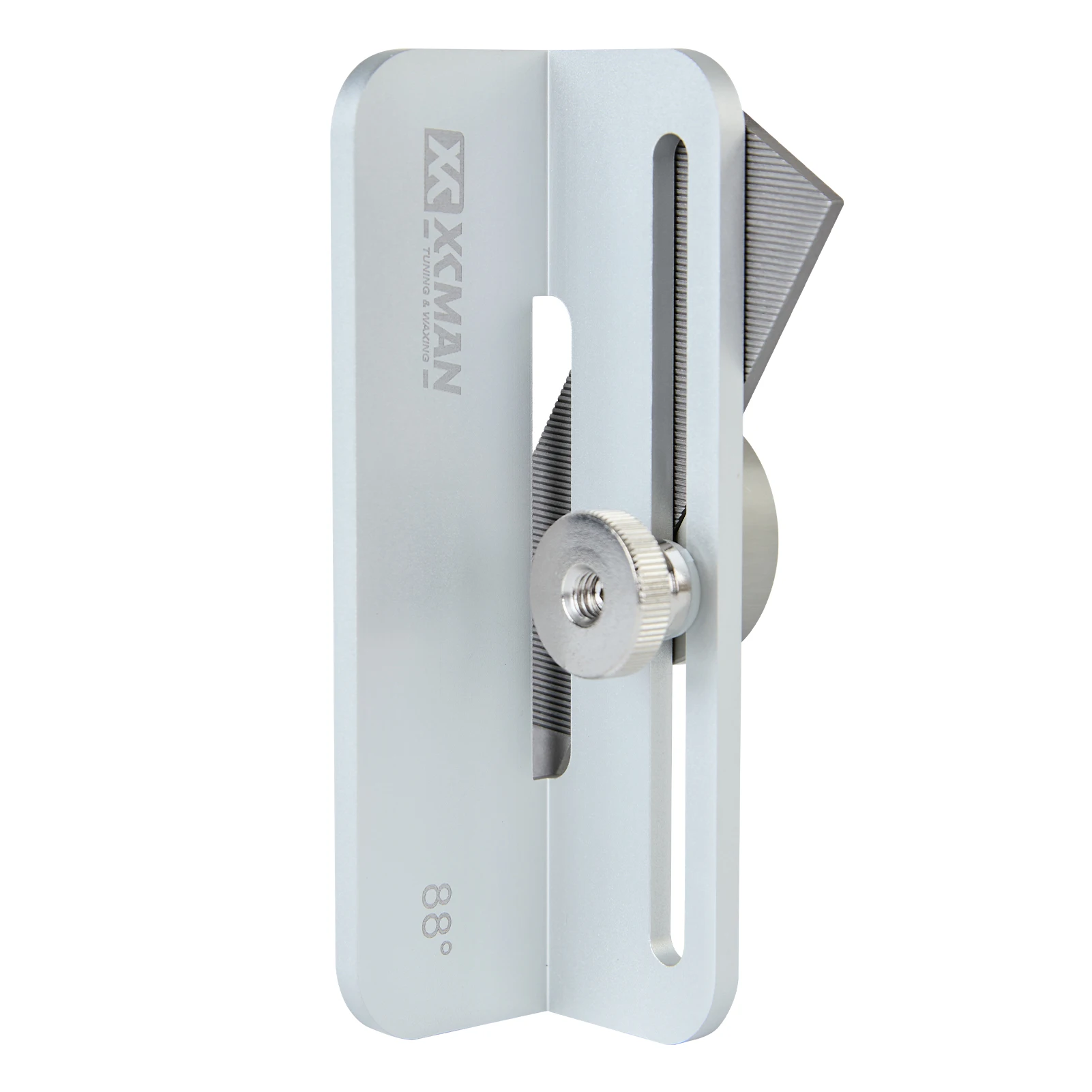 XCMAN Alpine Ski Snowboard Hard Aluminum Racing Side Bevel Angle File Guide CNC Made With Clamp Device and File 6