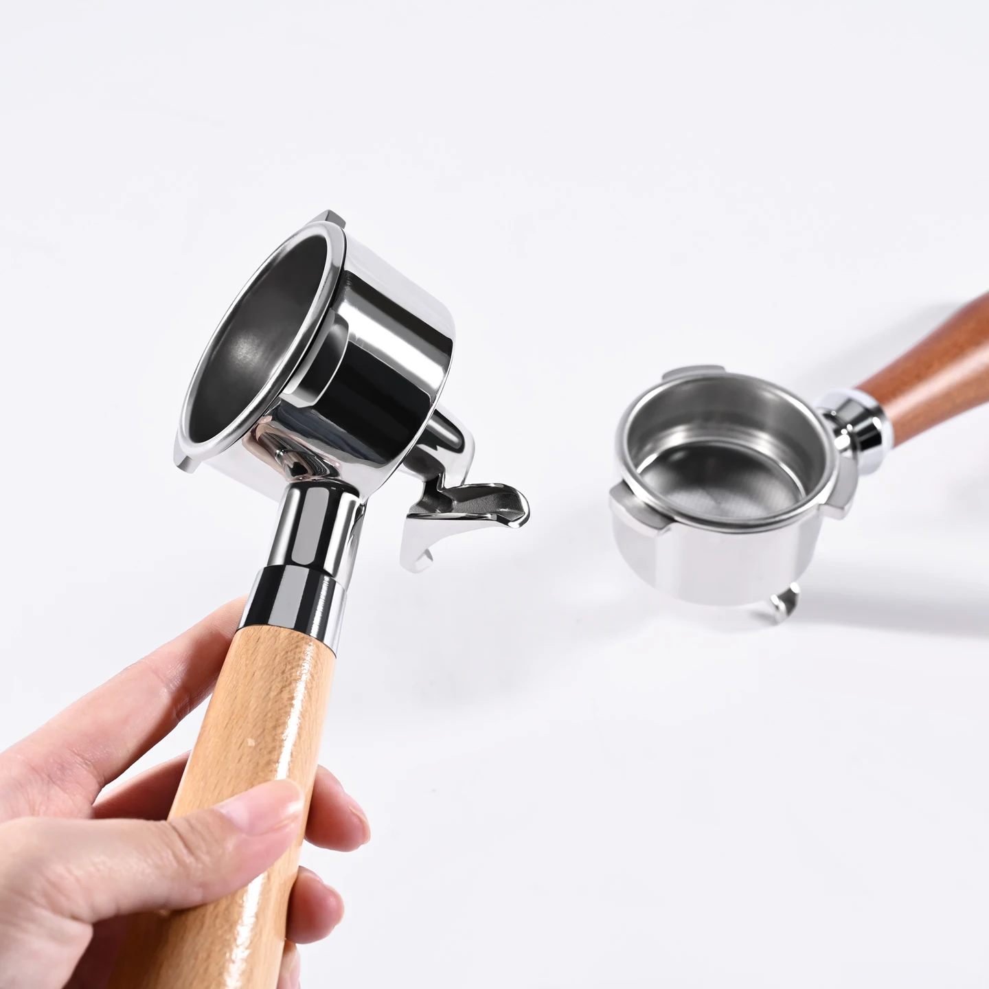 مكبس قهوة احترافي مكشوف 54مم