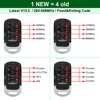 Newest Replicator Multi Frequency 280-868MHz Garage Door Remote Control Universal Gate Opener 433.92MHz Fixed Rolling Code Clone 3