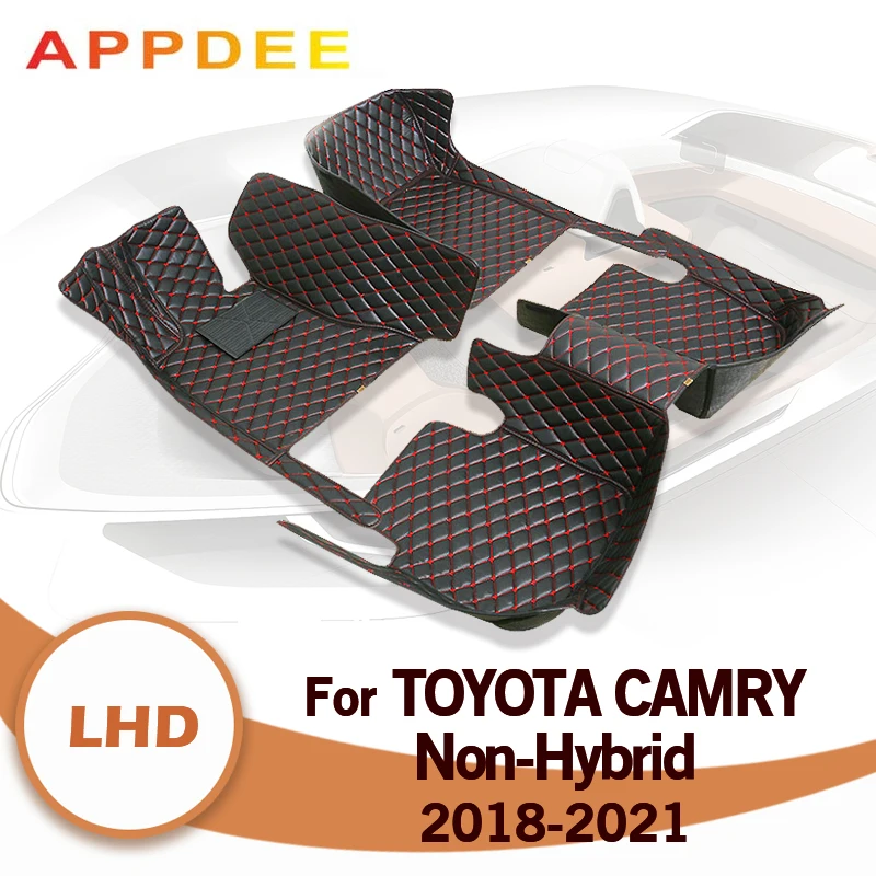 Car Floor Mats For Toyota Camry Nonhybrid 2018 2019 2020 2021 Custom