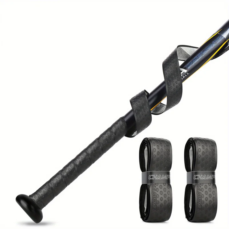 Baseball Bat Wrapping Tape Enhances Bat Control Grip Durable Shock-Absorbing Sweat-Proof