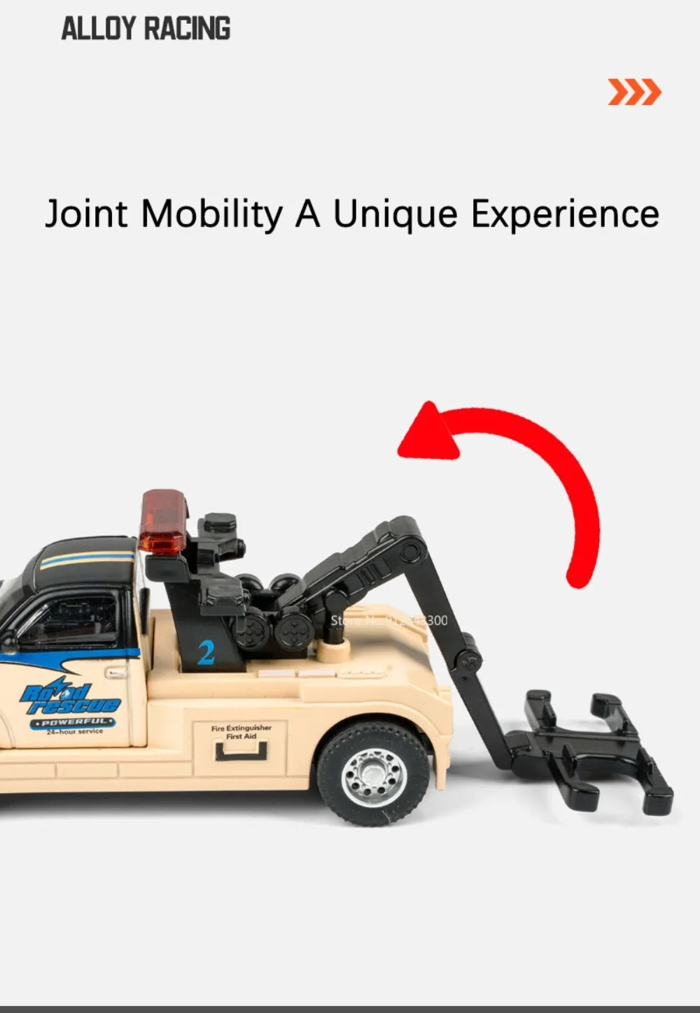 Mini modelo de remolque a escala 1:64, coche de juguete de Metal fundido a presión, modelos de vehículos de ingeniería L
